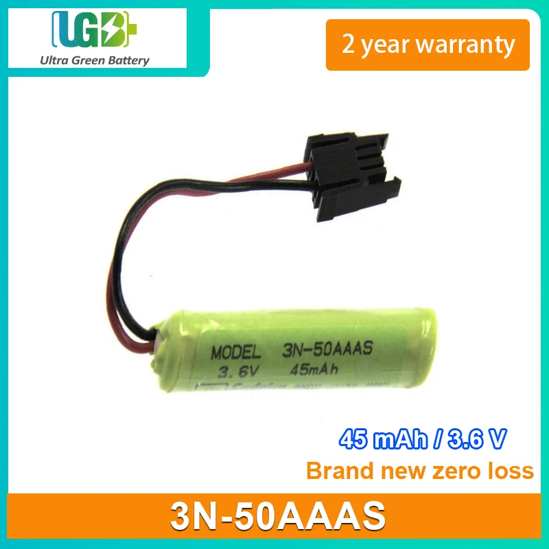 

UGB New battery For Sanyo CADNICA 3N-50AAAS Rechargeable battery 3.6V 45mAh