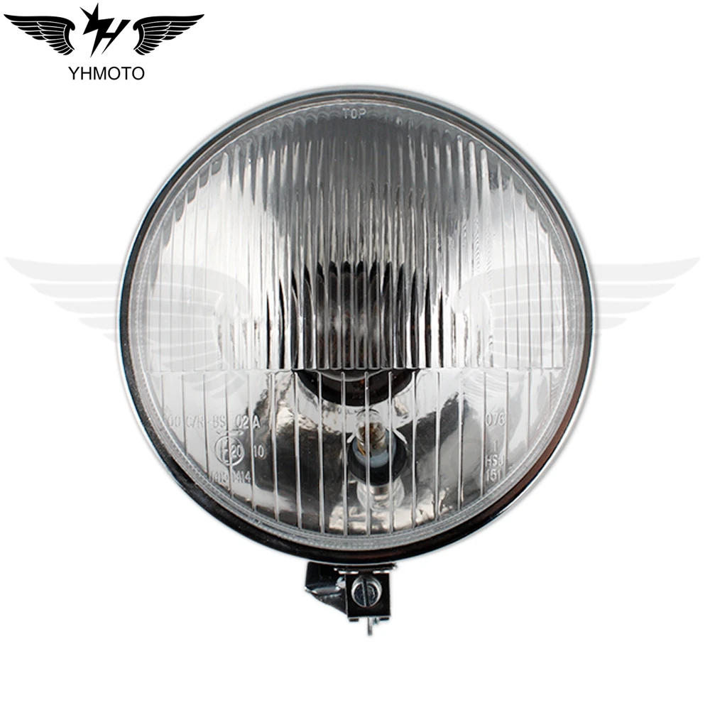 

Motorcycle Complete Round Headlight Front Light Head Lamp Accessories For Simson S50 S51 S70 Motorrad Scheinwerfer