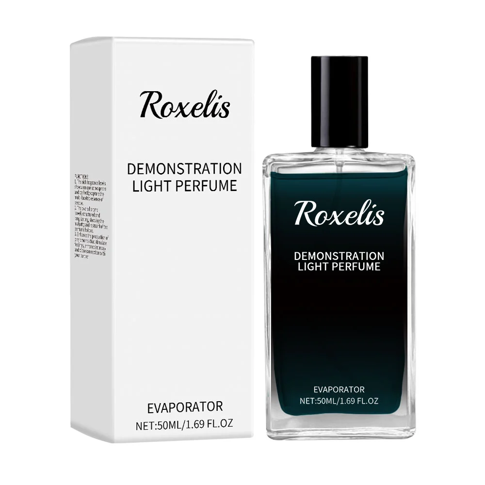 Roxelis 50ml 남성 쾰른 챠밍 향수 지속되는 페로몬 천연 신선한 향기 데오도란트 데이트 유혹 향수 스프레이 유치