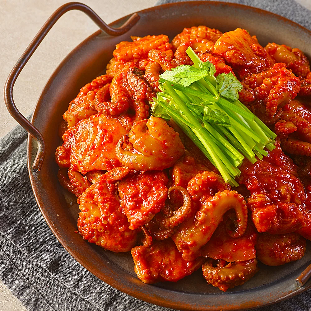 [쭈꾸미사령부] 대용량 5분완성! 매운 쭈꾸미볶음 600g 후기폭발