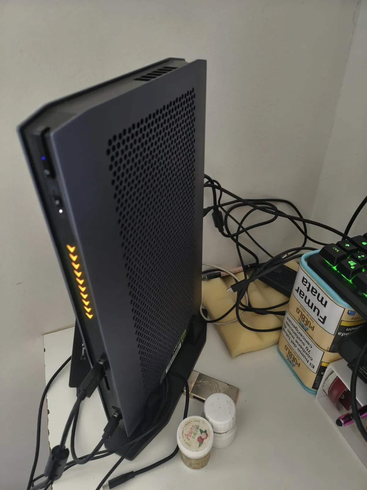 PURE Minis forum Atom Man G7 Ti Gaming Mini PC i9-14900HX RTX 4070 32/1TB SSD WiFi 7