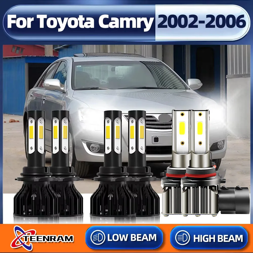 

LED Canbus 9005 HB3 9006 HB4 Turbo Led Headlight Bulb 360W 60000LM 12V Auto Lamp Kit For Toyota Camry 2002 2003 2004 2005 2006