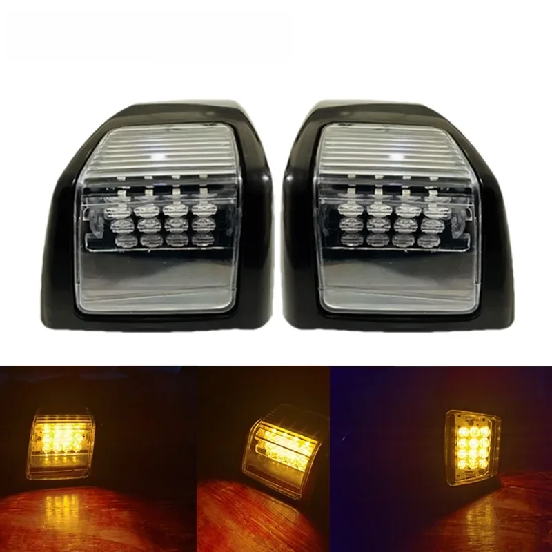 Feu de position latéral Led ambre RH / LH 24V, 1 pièce, pour feux d'angle de camion Volvo FH FM E4 E APPROVE droit gauche Oem 82114500 82114506