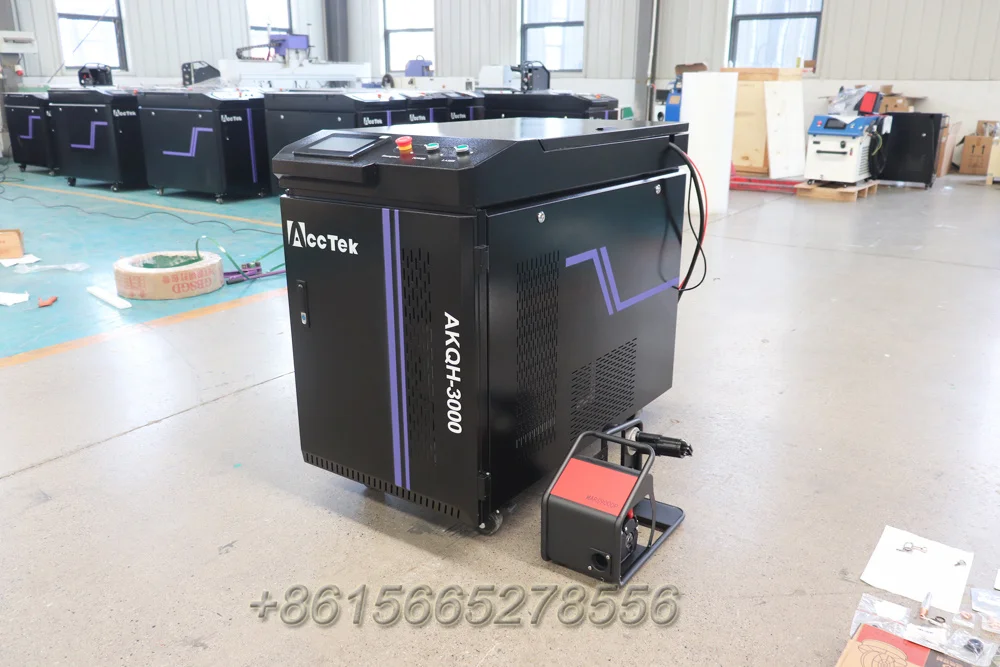 China Popular Fiber Laser 3 In1 3kW Welder Cleaner Cutter Handheld Laser Welding Machines For Metal