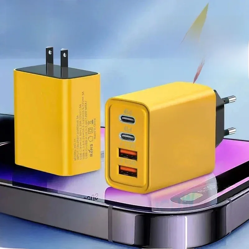 Xiaomi MIJIA 120W Schnellladung Typ C Quick Charge 3.0 USB-Ladegerät-Adapter für iPhone Samsung