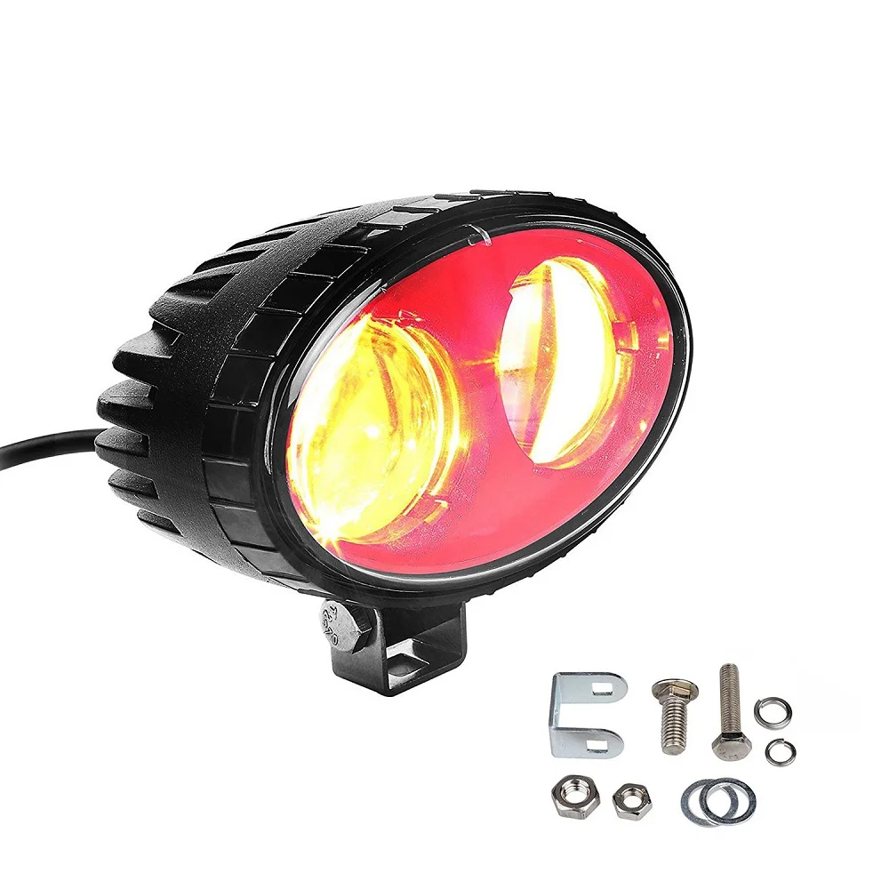 SXMA 8W LED Warehouse Forklift Light Red Spot Work Lamp Pedestrian Safe Warning Red Light/Forklift Safety Light/Truck Security