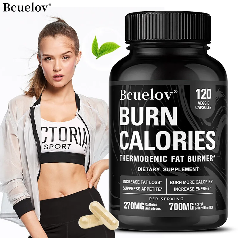Acetyl L-Carnitine Complex Capsules with Green Tea, Theanine & Black Pepper, Energy, Metabolism & Cognitive Wellness Supplement