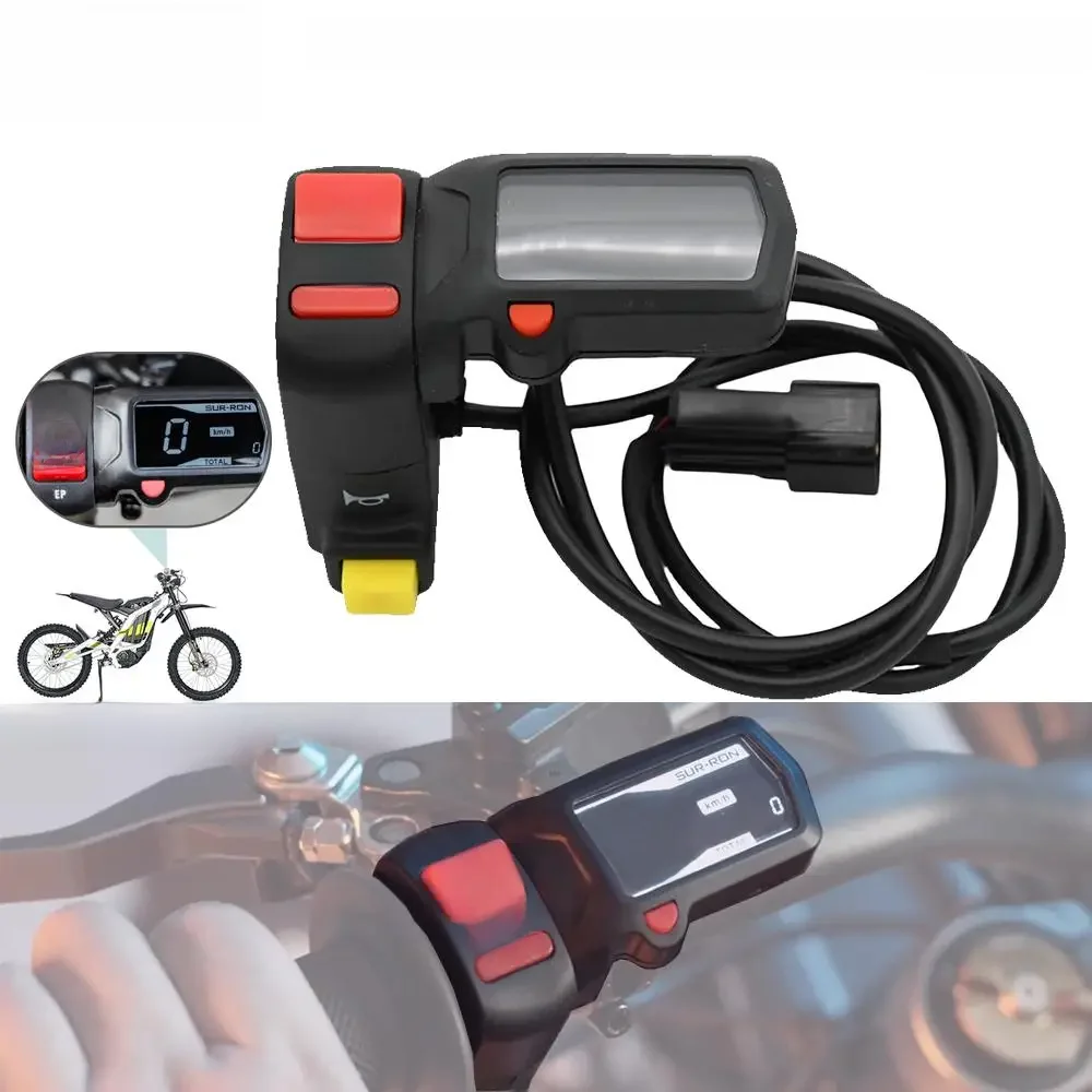 AliExpress JFGRACING For Surron Hour Meter Motorcycles Accessories Speedometer Switch Buttons Kits For Sur Ron Sur-Ron Light Bee Electric Bike Parts