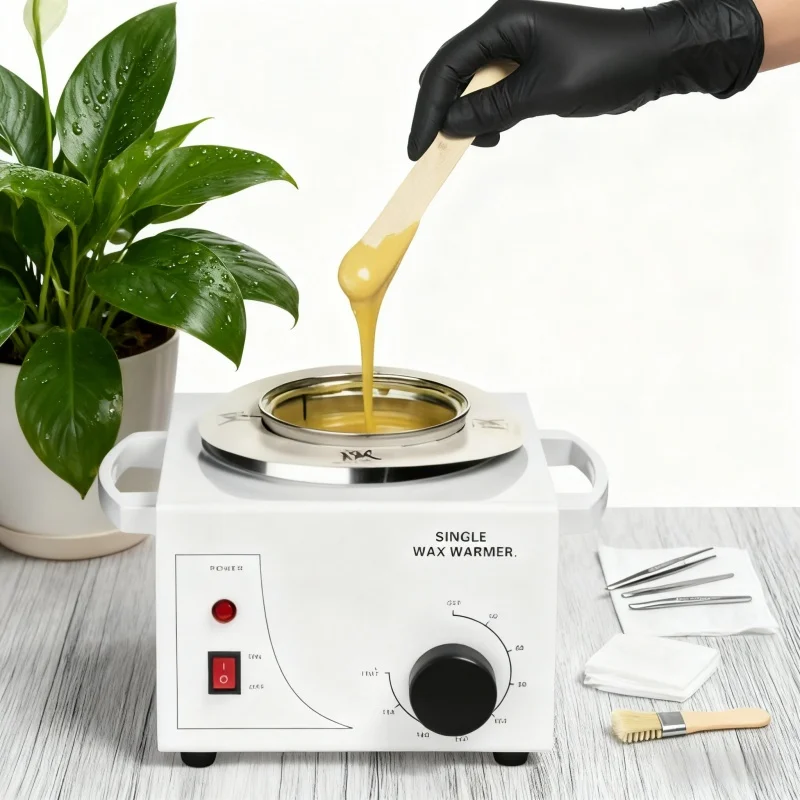 

Paraffin Wax Heater Wax Melter Machine Single Pot Depilatory Hot Soft & Hard Wax Therapy Hand Feet SPA Epilator for Hair Removal