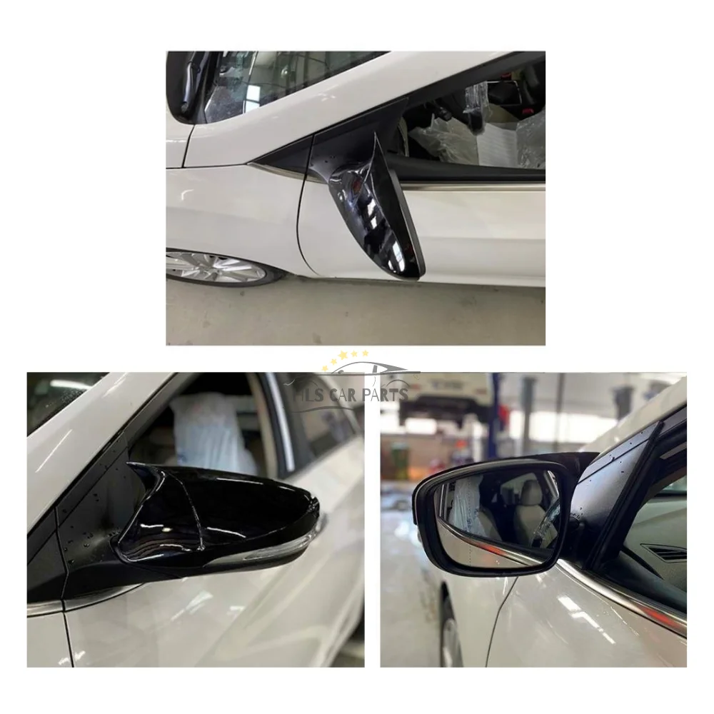 Bat Mirror Cover for Hyundai i30 2011-2018 Elantra CRDI GDI Car Accessories Piano Black Tuning Auto Sport N GD Body Kit