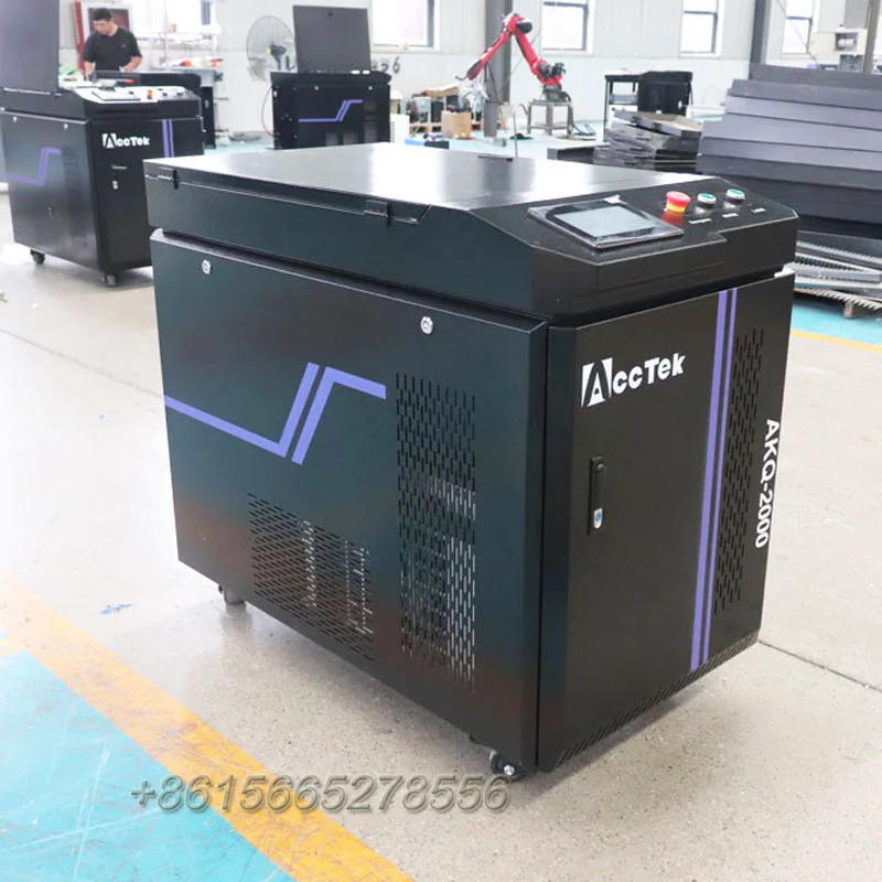 Handheld 2000W 3000w 6000w Laser Cleaner Fiber Laser Machines for Stripping Rust on Automotive Vehicles and Construction Steel