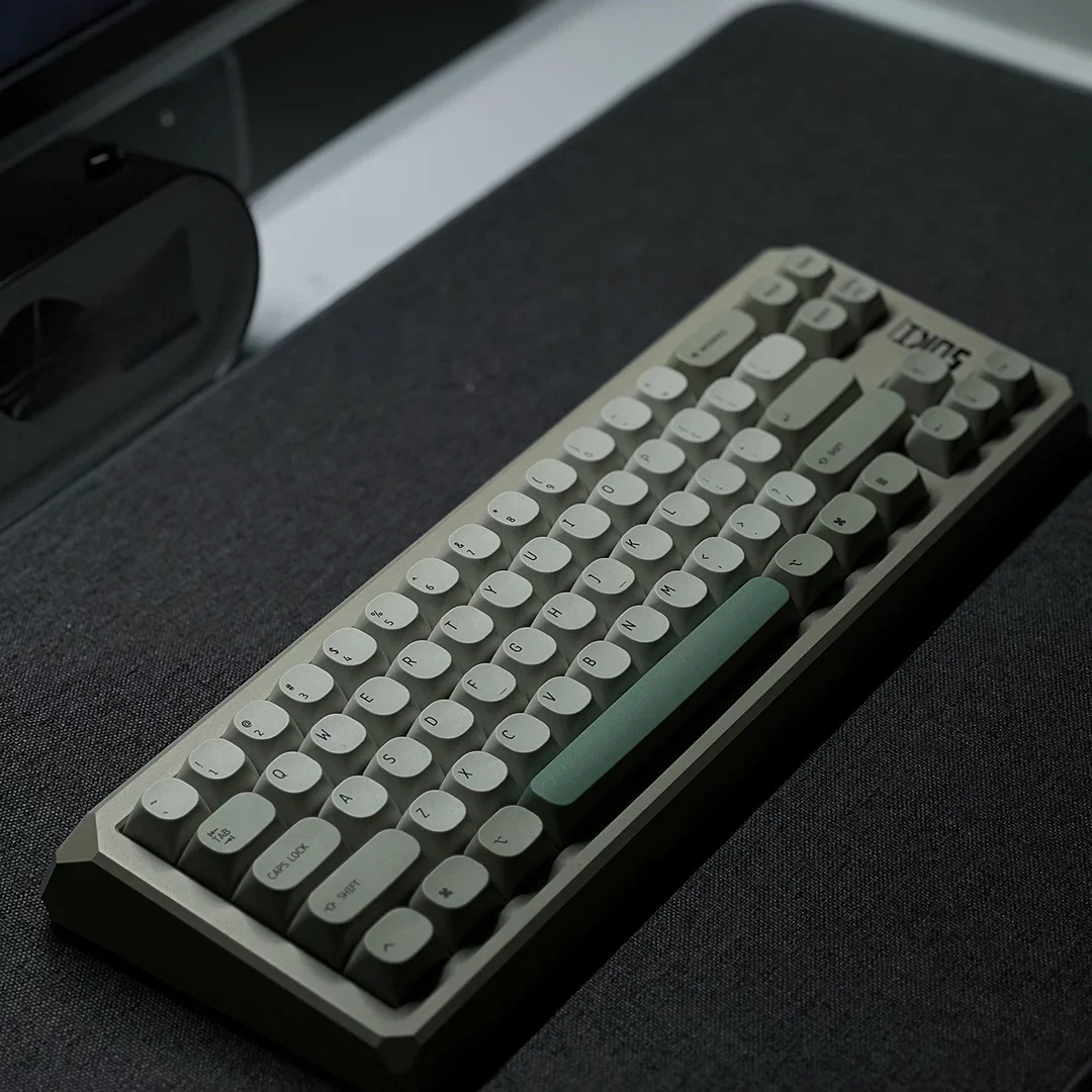 Apple Keycaps PBT Material Retro Design JMA MAC Key Caps MA Profile For Mechanical Keyboard MX Switch/Magnetic Wooting Switch 75