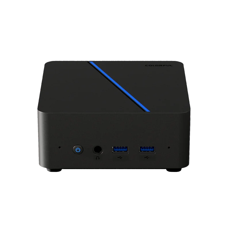 Mini computer desktop tascabile host colorato ad alte prestazioni Design per ufficio aziendale Mini piccolo pc 13420H 16G/32G + 1T