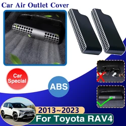 For Toyota RAV4 XA40 XA50 2013~2023 Suzuki Across Car Air Outlet Covers Vent Conditioner Exhaust Under Non-Clogging Accessories