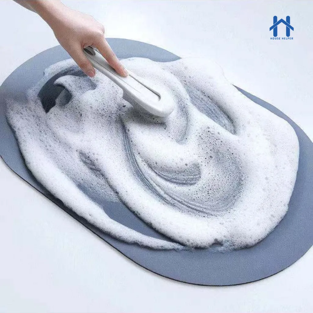 Bathroom Mat Absorbs Water Non-slip Quick Drying 38x58cm
