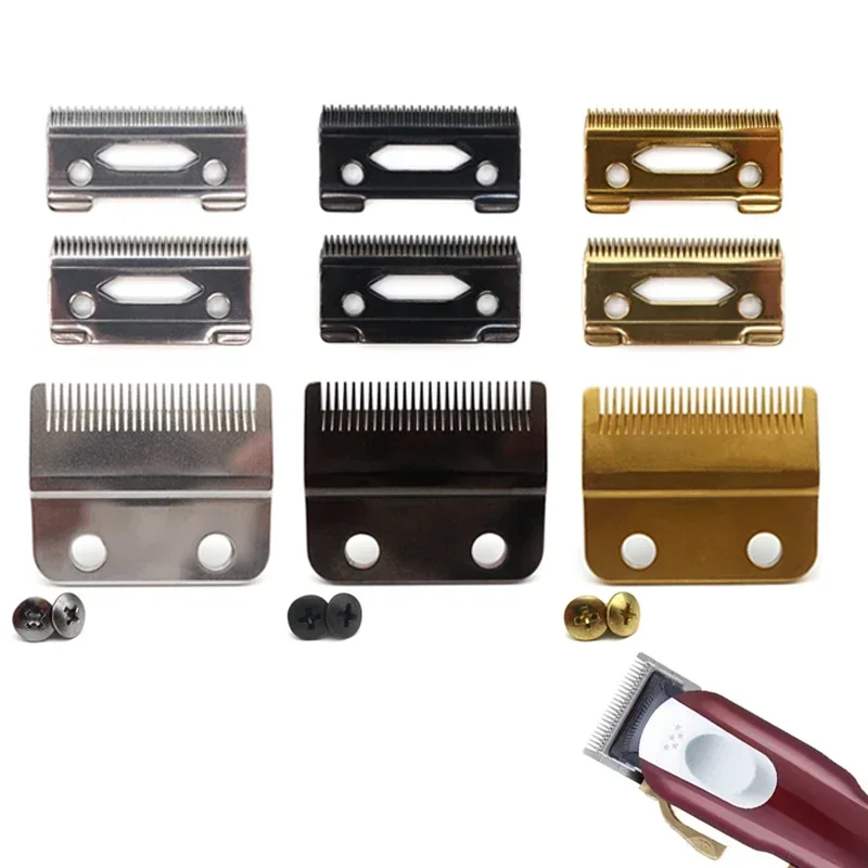 Lame fixe de remplacement Standard, dégradé de cale, lame mobile Standard/en céramique/acier au carbone pour accessoires de tondeuse à cheveux WAHL