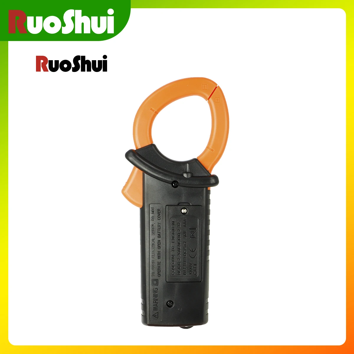 RuoShui 3266 مقياس رقمي عالي الدقة، شاشة عرض كبيرة عالية الوضوح، أقصى عرض، ارتفاع 4000 كلمة 15 مم