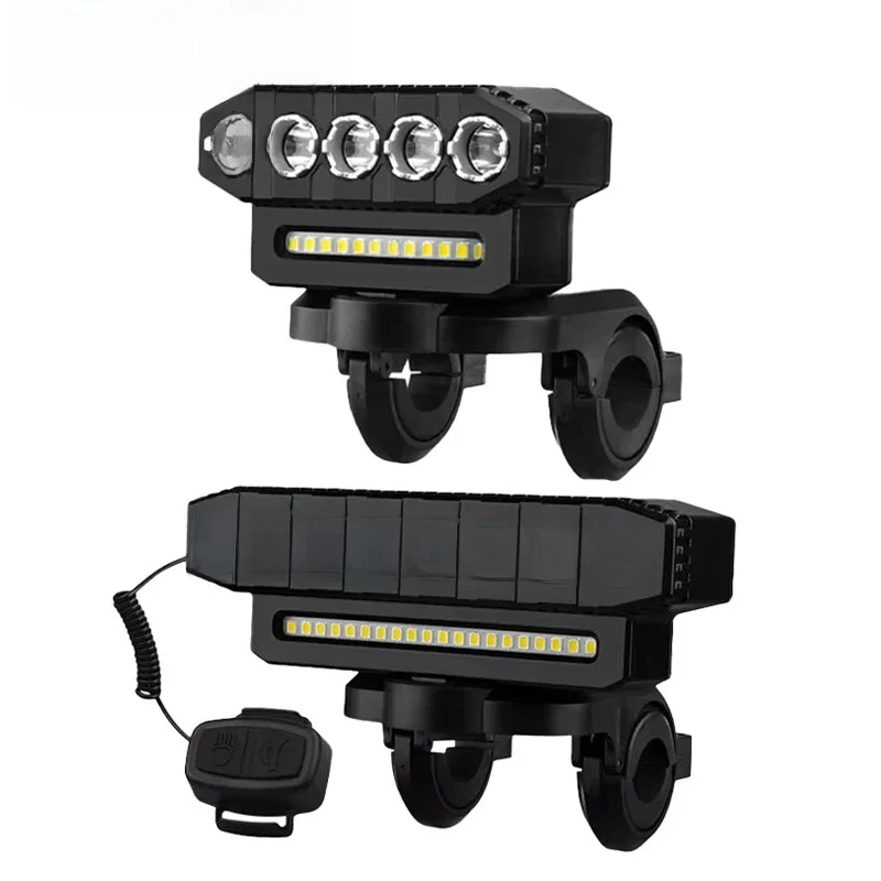 AliExpress Bicycle Front Rear Light Set Rechargeable 8 LED 5 LED Bike Head Light for Riding Safety MTB Road Bike Headlight Taillight Set