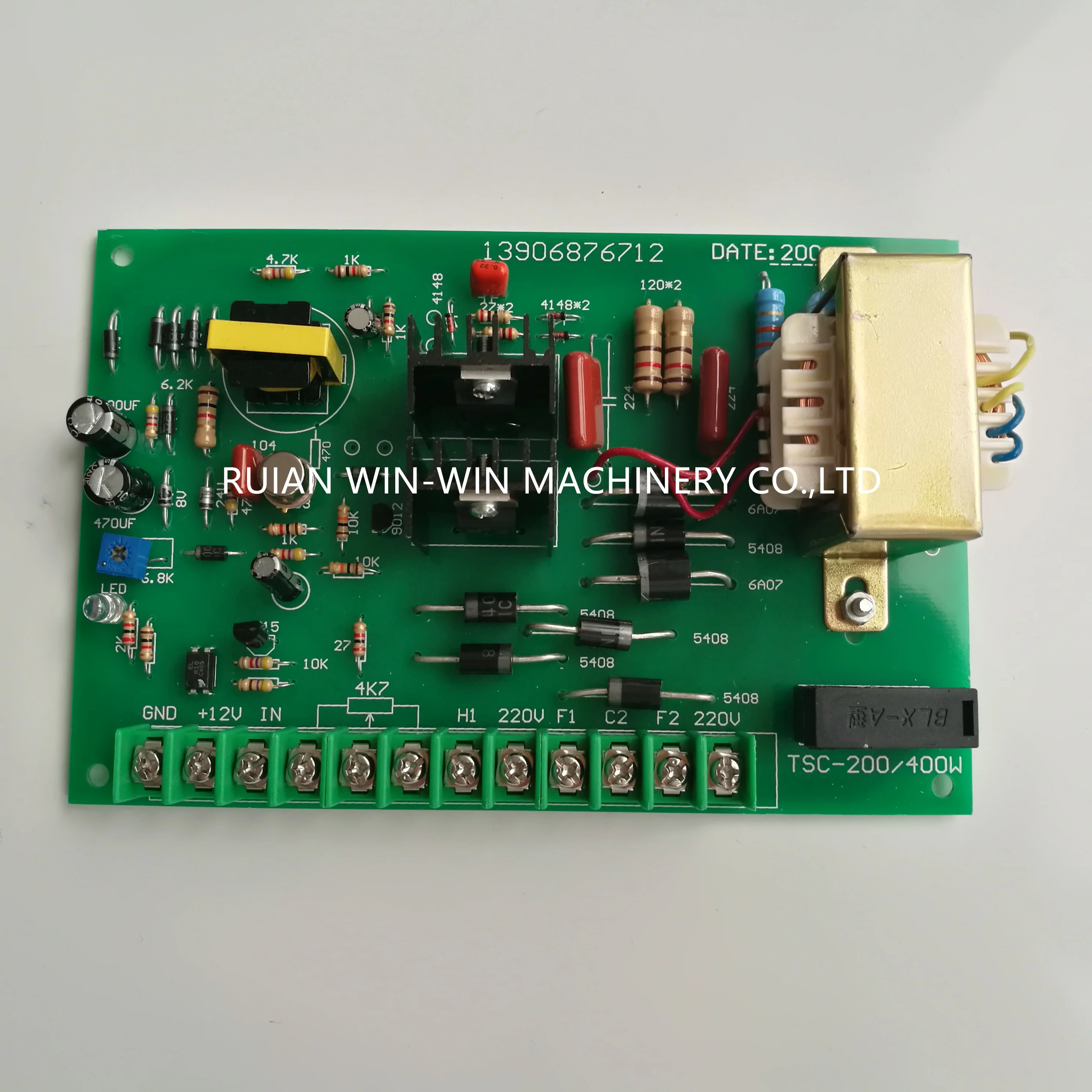 

TSC -200/400W Dc Intelligent Control Board for Bag Making Machine