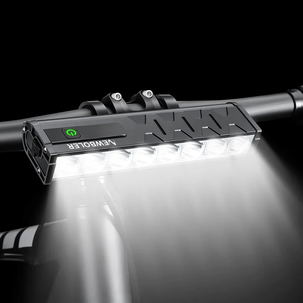 AliExpress NEWBOLER Bicycle Light Front 10000Lumen Bike Light 10000mAh Waterproof Flashlight USB Charging MTB Road Cycling Lamp Accessories