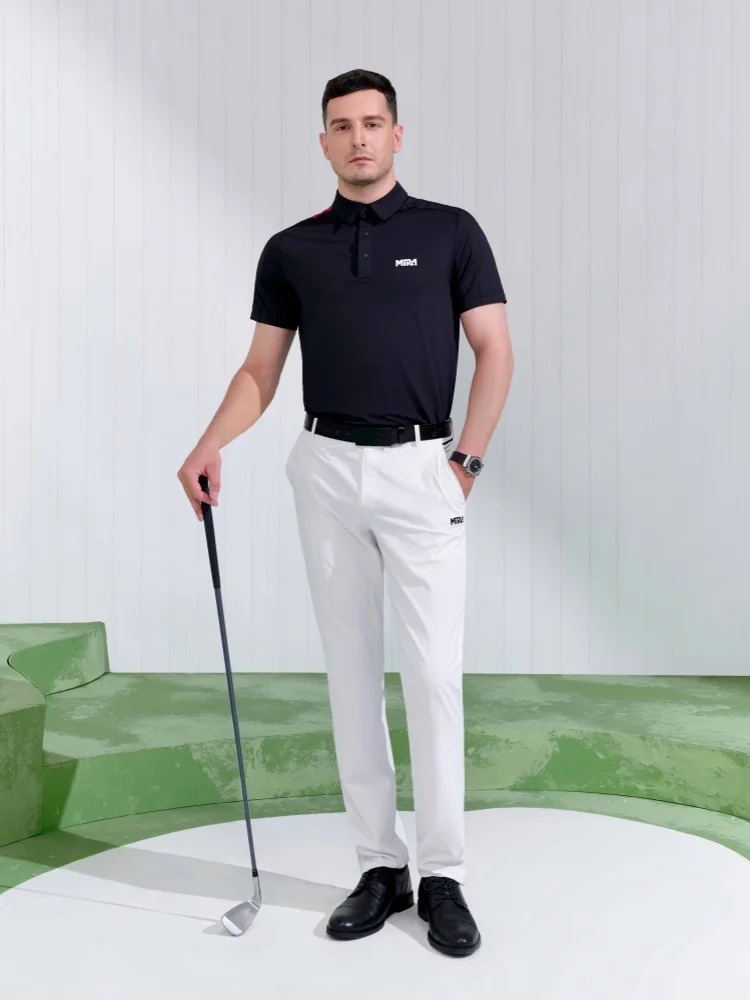 

Mipa Tommy Bottom for Men Light Weight Fabric and 4-way Stretch Ensure Comfortable Operations Regular Fit Men's Golf Pants