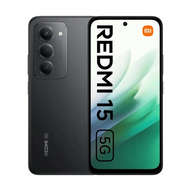 Version européenne du smartphone Xiaomi Redmi 15 5G Snapdragon ®   Téléphone portable 6s Gen 3 avec écran 6,9 pouces 144 Hz, appareil photo IA 50 MP, batterie 7000 mAh, NFC