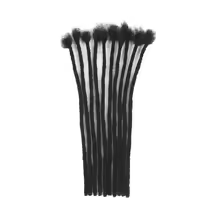 Dreadlocks Hair Extensions Bundles Wholesale Crochet Braid Hair Remy Brazilian Locs Bulk Kinky Straight Human Hair for Braiding - AliExpress 