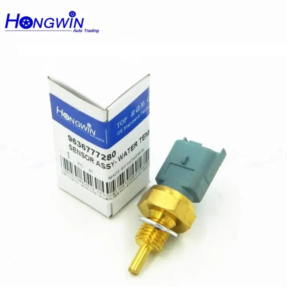 1338.97 9636777280 9631000880 96368027 Water Temperature Sensor For Renault Clio Peugeot Berlingo Citroen Xsara 1.6 16V 1998-