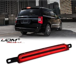 Red 3rd Brake Light Assy For 08-14 Chrysler Town & Country  For Dodge Grand Caravan ,Rear Center Roof High Mount LED Third Brake