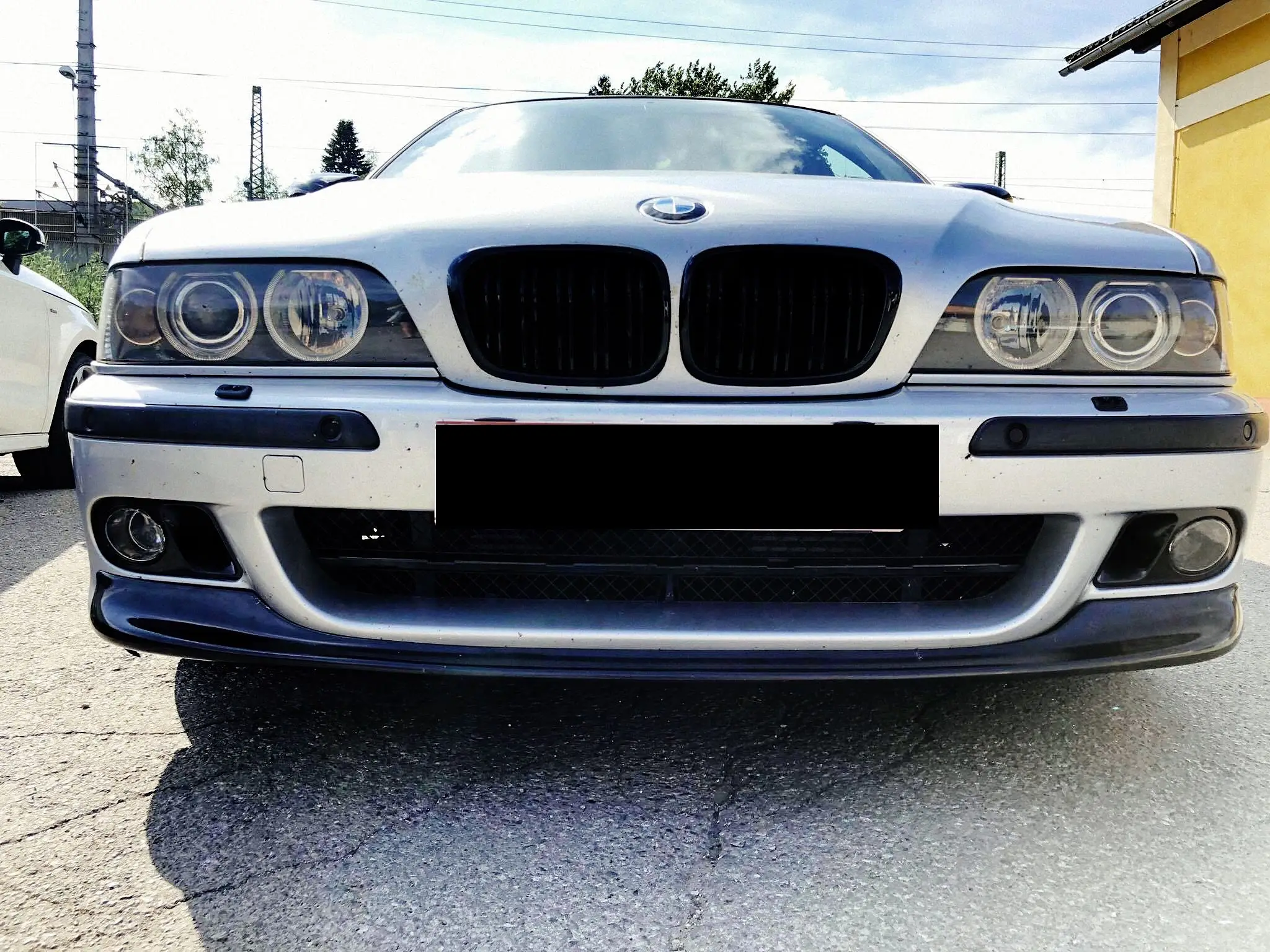 Front Splitter Lip For Bmw E39 CSL Style Front Bumper Attachment-Car Accessories Modifed Spoilers