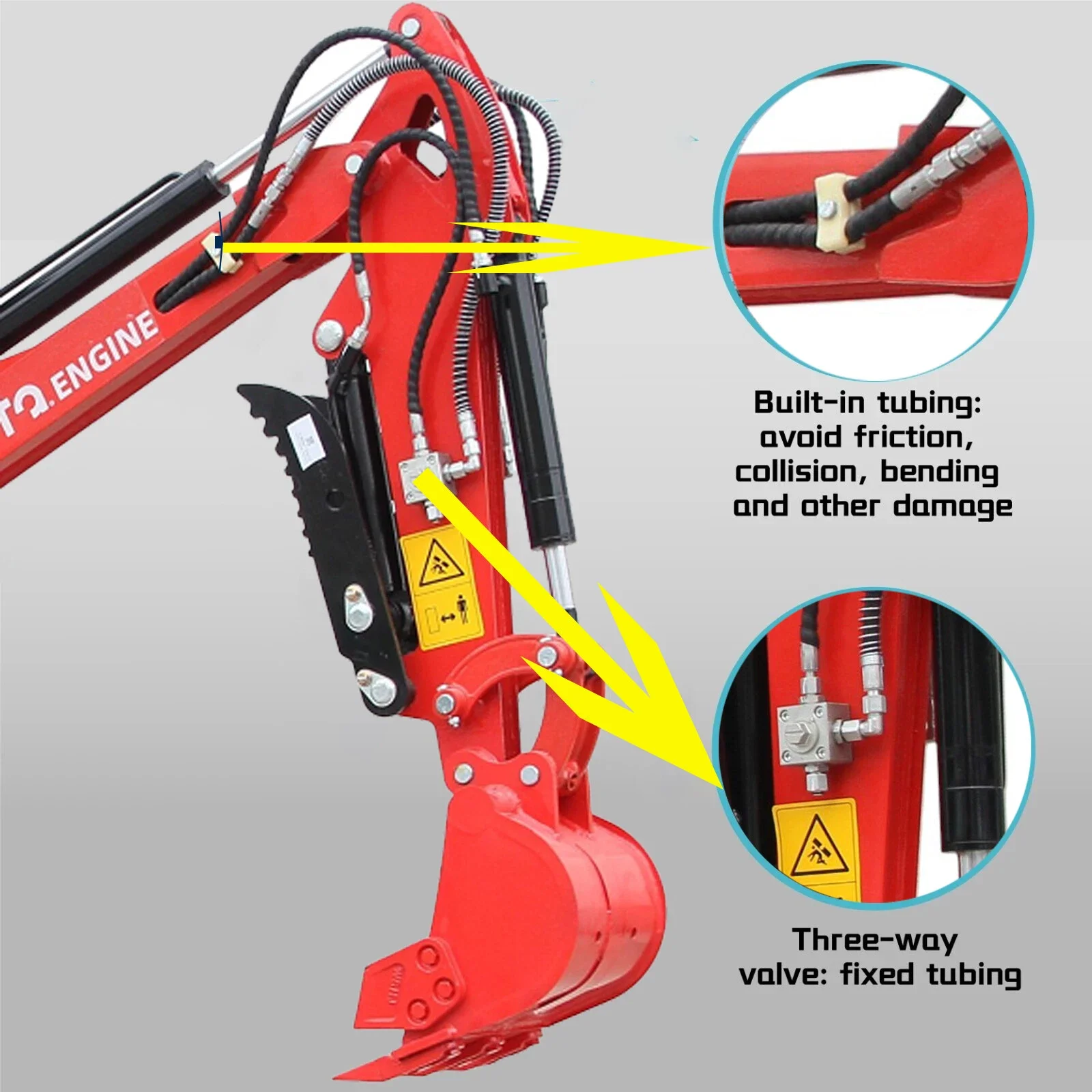 Full Payment not a Deposit MP16R 2000lb Mini Excavator with Hydraulic Thumb Clamp and Kubota Engine