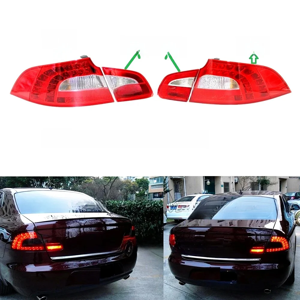 Dla Skoda Superb MK2 2008 2009 2010 2011 2012 2013 Car-styling Led Tylne Lampy Bez Żarówek — zdjęcie 2