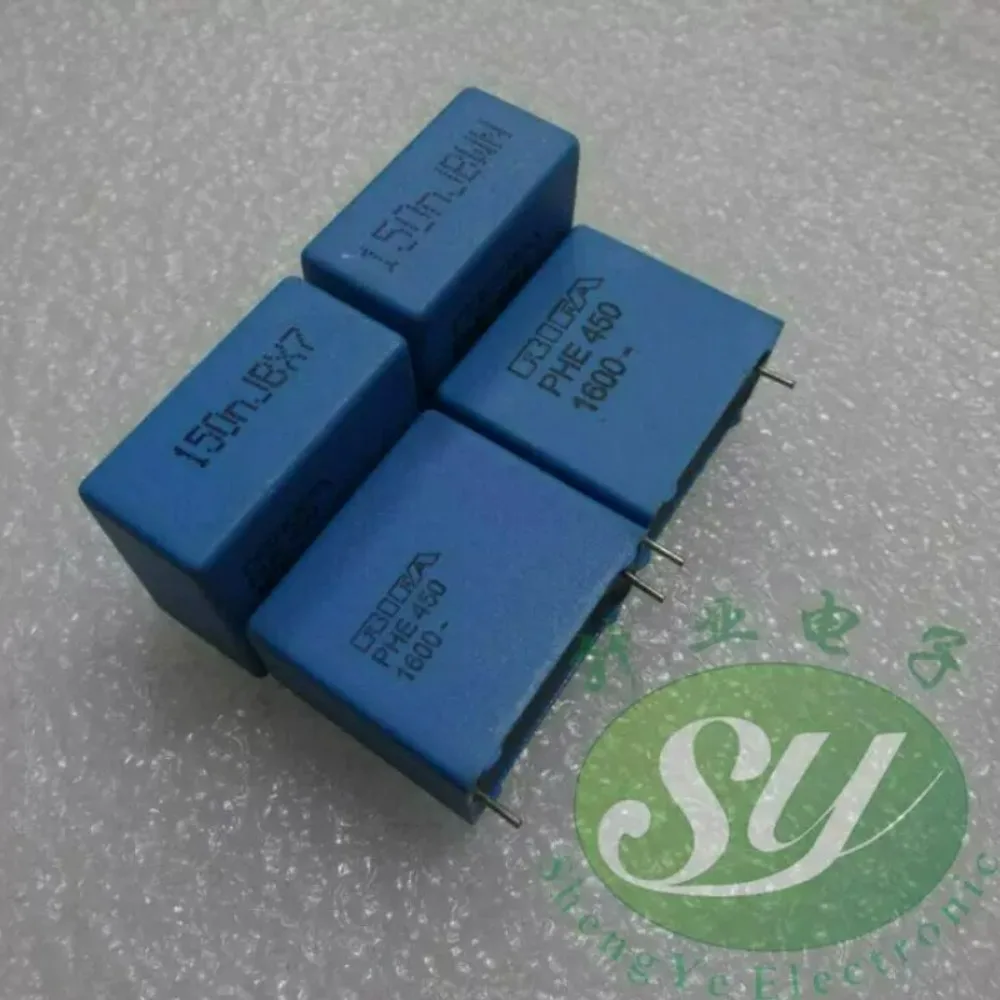 1PCS RIFA PHE450 0.15uf 1600V 150nf u15 154 J Novo Capacitor de Filme 22.5mm