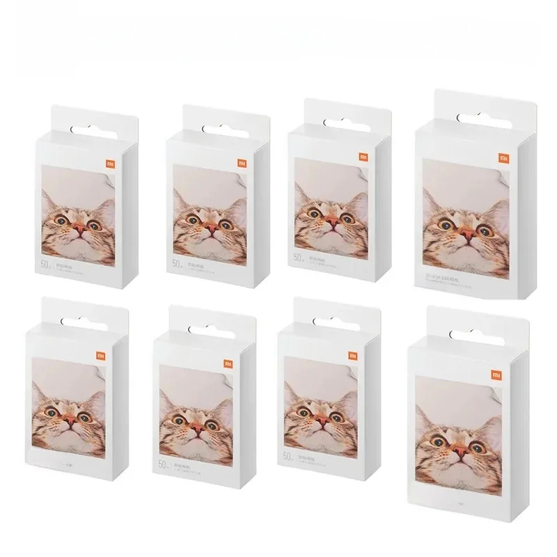Groothandel Originele Xiaomi ZINK Pocket Printer Papier zelfklevende Foto Print 10//50/100 Vellen Xiaomi 3 inch Mini Printer Papers - afbeelding 2