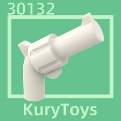 Kury Toys DIY MOC For 30132 10pcs Building block parts For Weapon Gun, Pistol Revolver - Large Barrel