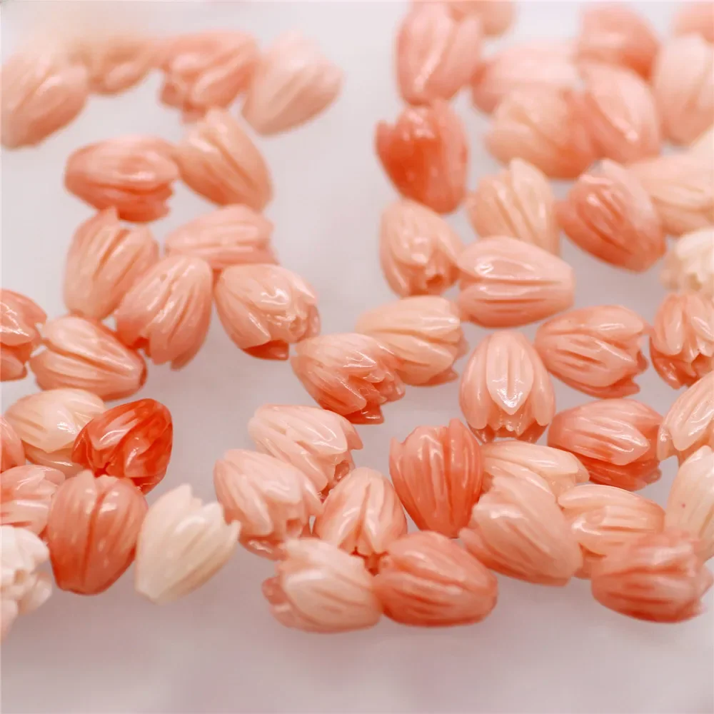 10 sztuk 7*9mm kolorowe Bellflower Bud koraliki DIY do tworzenia biżuterii naszyjnik bransoletka kolczyk wisiorek moda materiał hurtownia — zdjęcie 2
