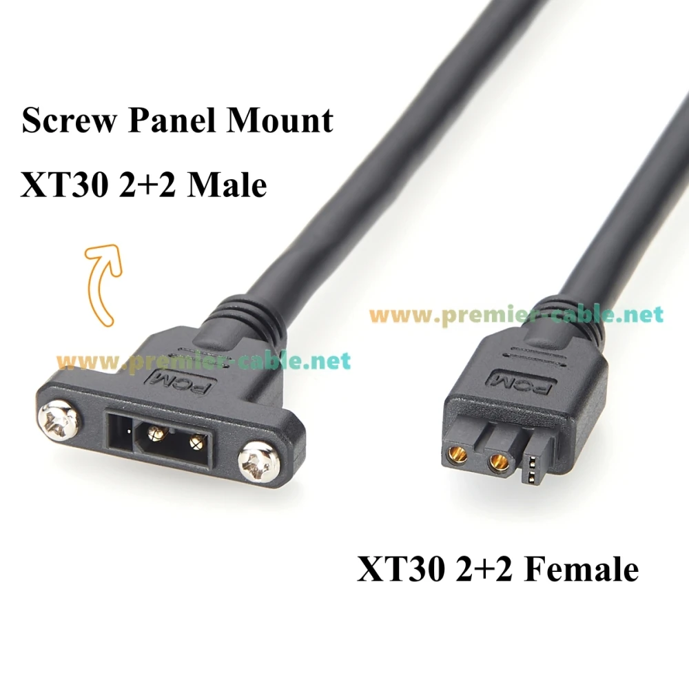 XT30 Stromkabel XT30 Buchse auf offenes Ende Pigtail-Kabel 16AWG Hochstrom für FPV-Drohne, LiPo-Akku, RC-Flugzeug, Solargenerator – Detail 2