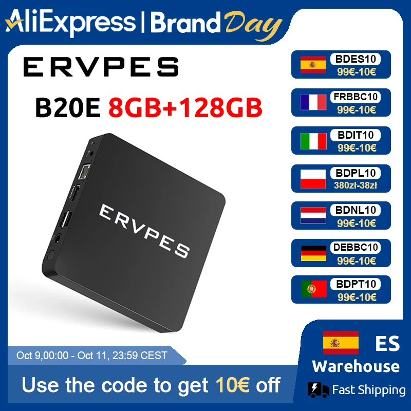 Mini PC ERVPES B20E