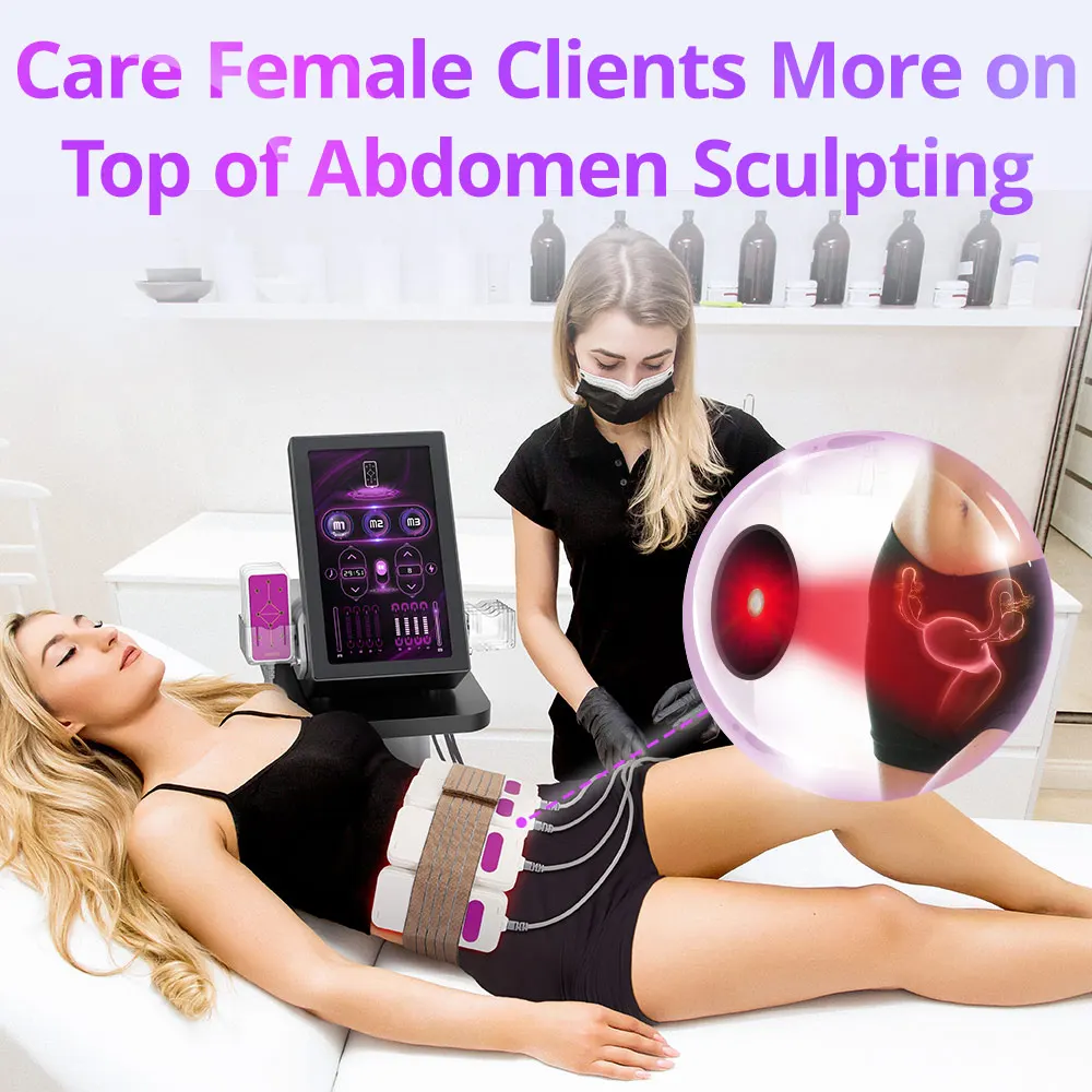 650nm LED laser Lipo Fat Burning Cellulite Removal Body Sculpting Machine, Effective Home Beauty Treatment for Men and Women