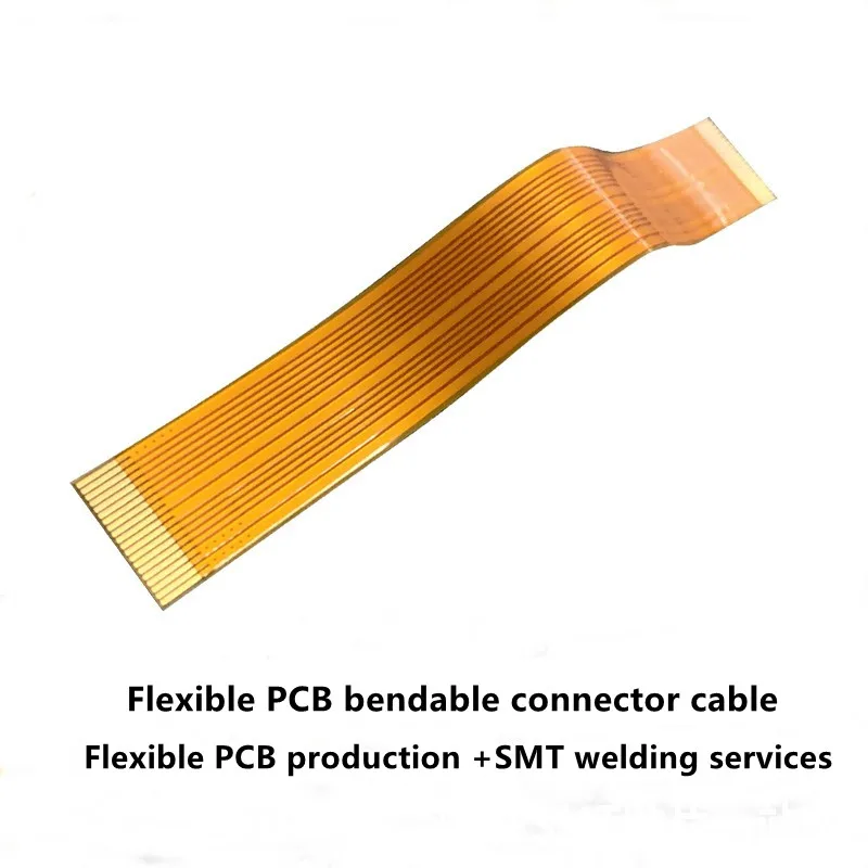 Custom Flex PCB Flexible Printed Circuit Board Single Side FPC Double-Side FPC Polyamide FPC Reinforcing Stiffener FPCB Shield F