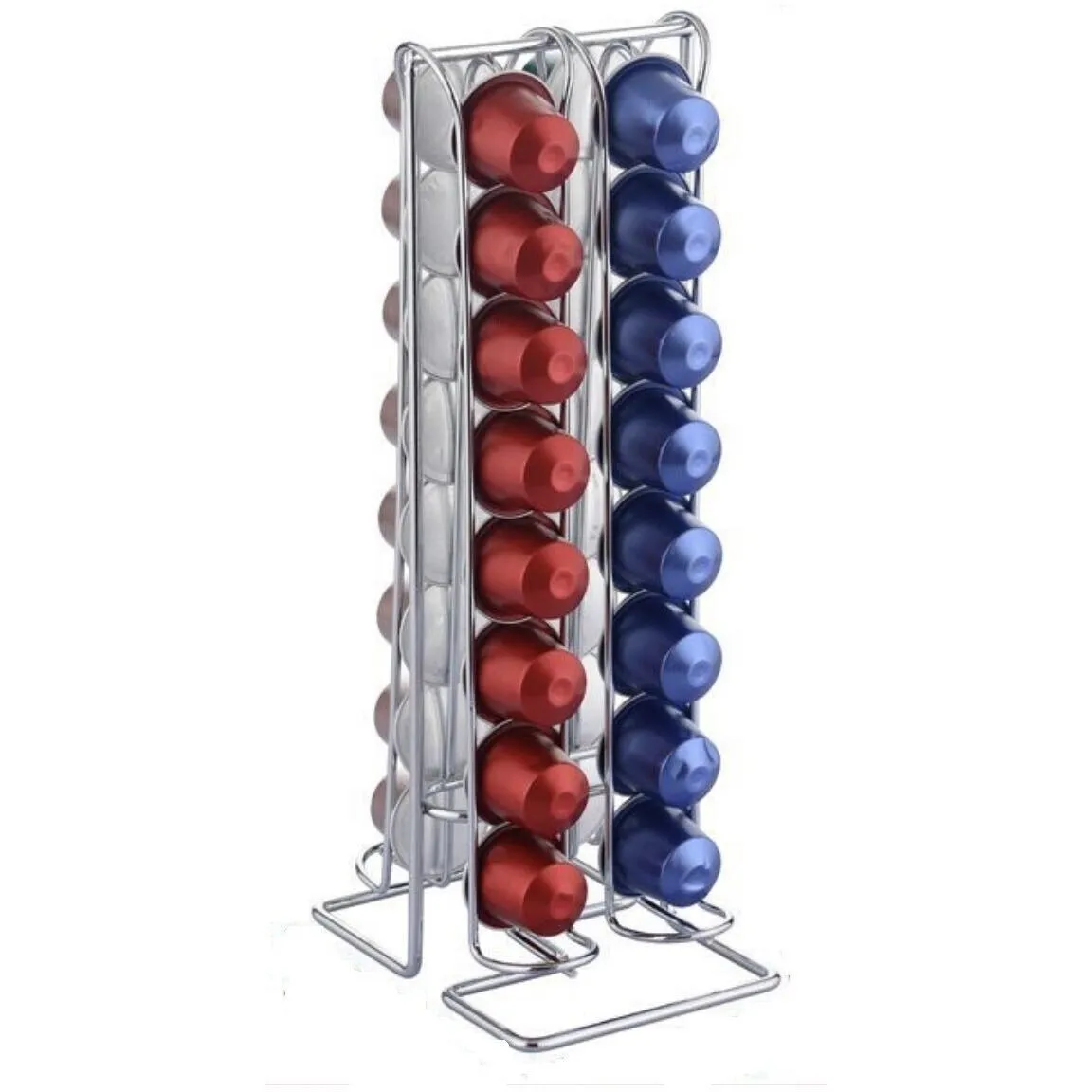 Soporte Dispensador Compatible con Cápsulas de Café de Cafetera Nespresso de 32 Cápsulas