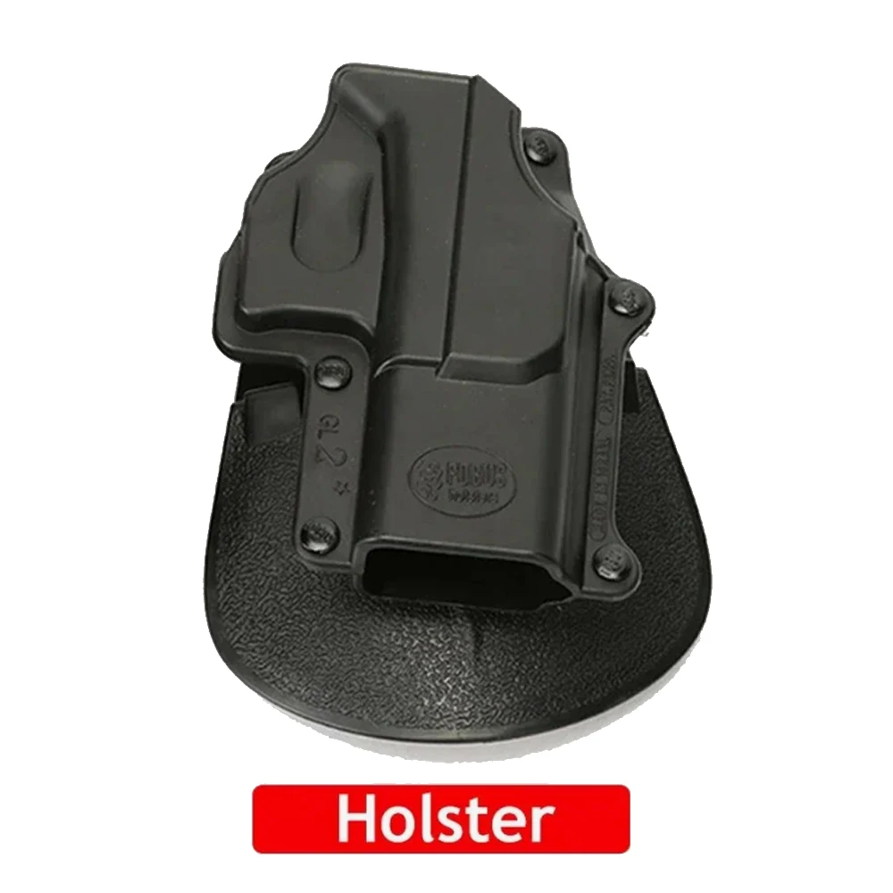 

Tactical GL2 Quick Draw Holster (Right Handed) Belt Accessory Suitable for G17 1911 P226 and other Pistols Tactical Hunting