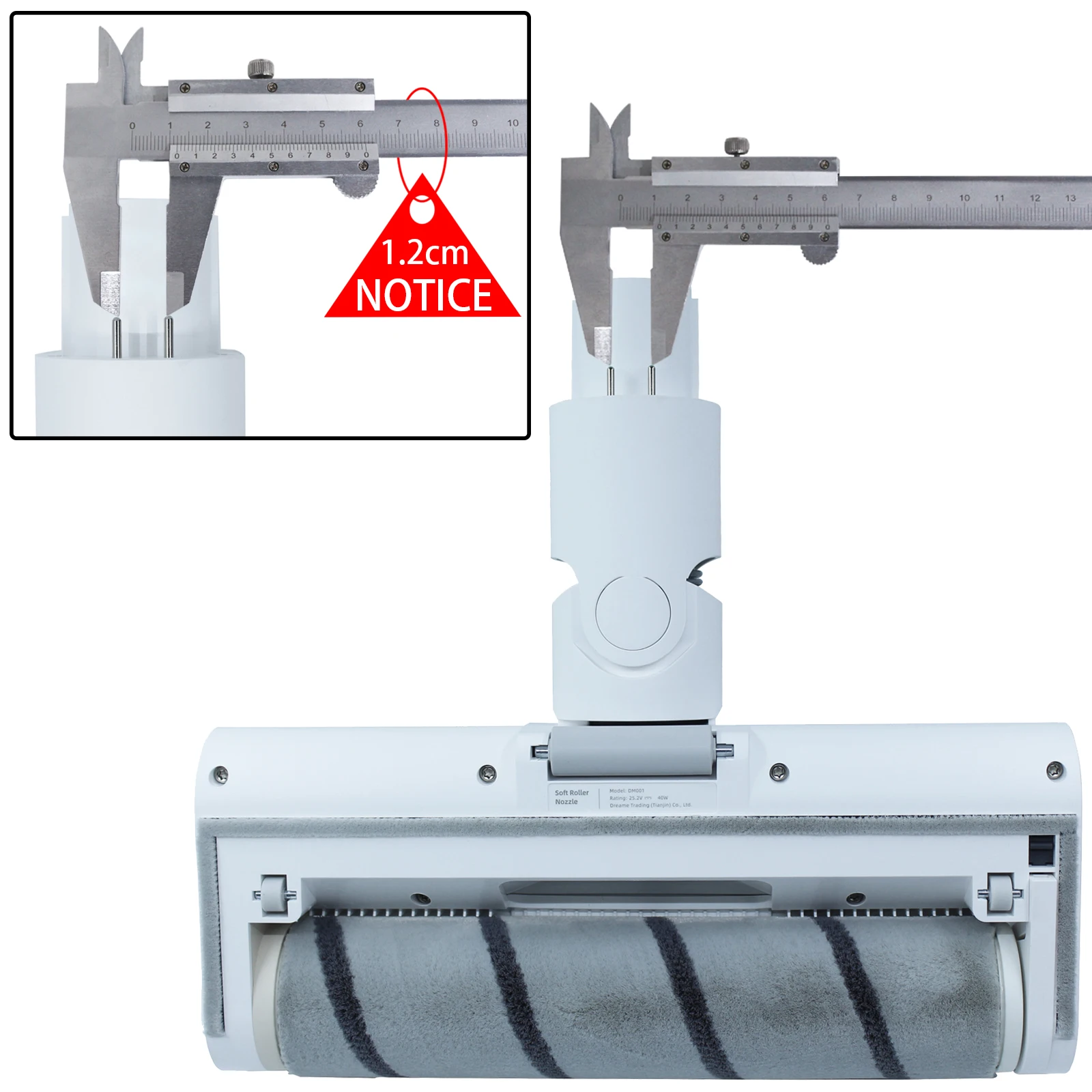 1948 original】rotolo di spazzole morbide compatibile con Dreame V9 V9B, V9P, V10, T10, XR accessori per spazzole per pavimenti con aspirapolvere