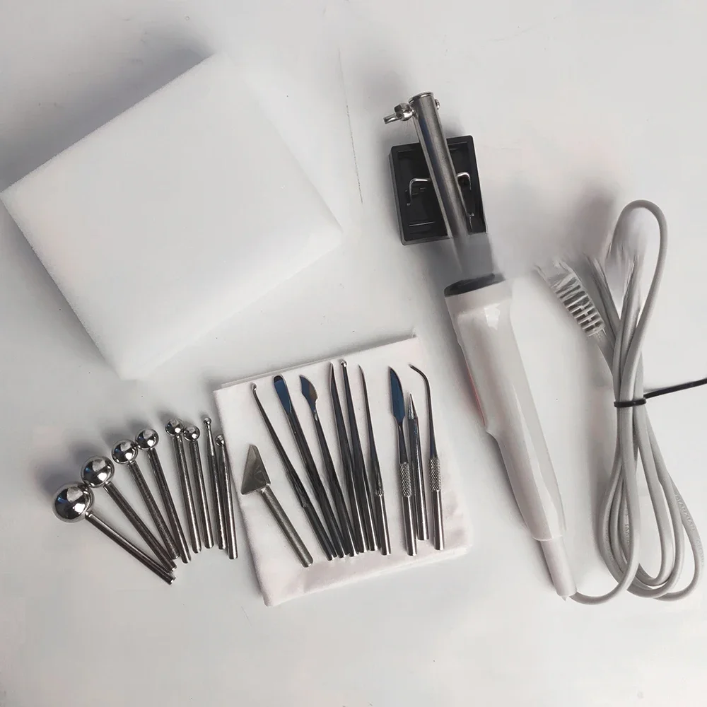 Flowers Ironing Tool Set Artificial Flower Making Tool Fabric Flowers Ironing Machine DIY Fabric Flower Making Tool