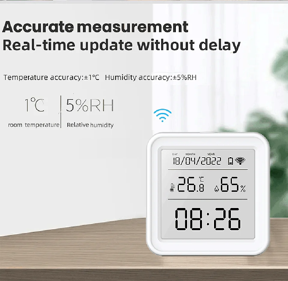 WiFi Temperature and Humidity Sensor with LCD Display description 10