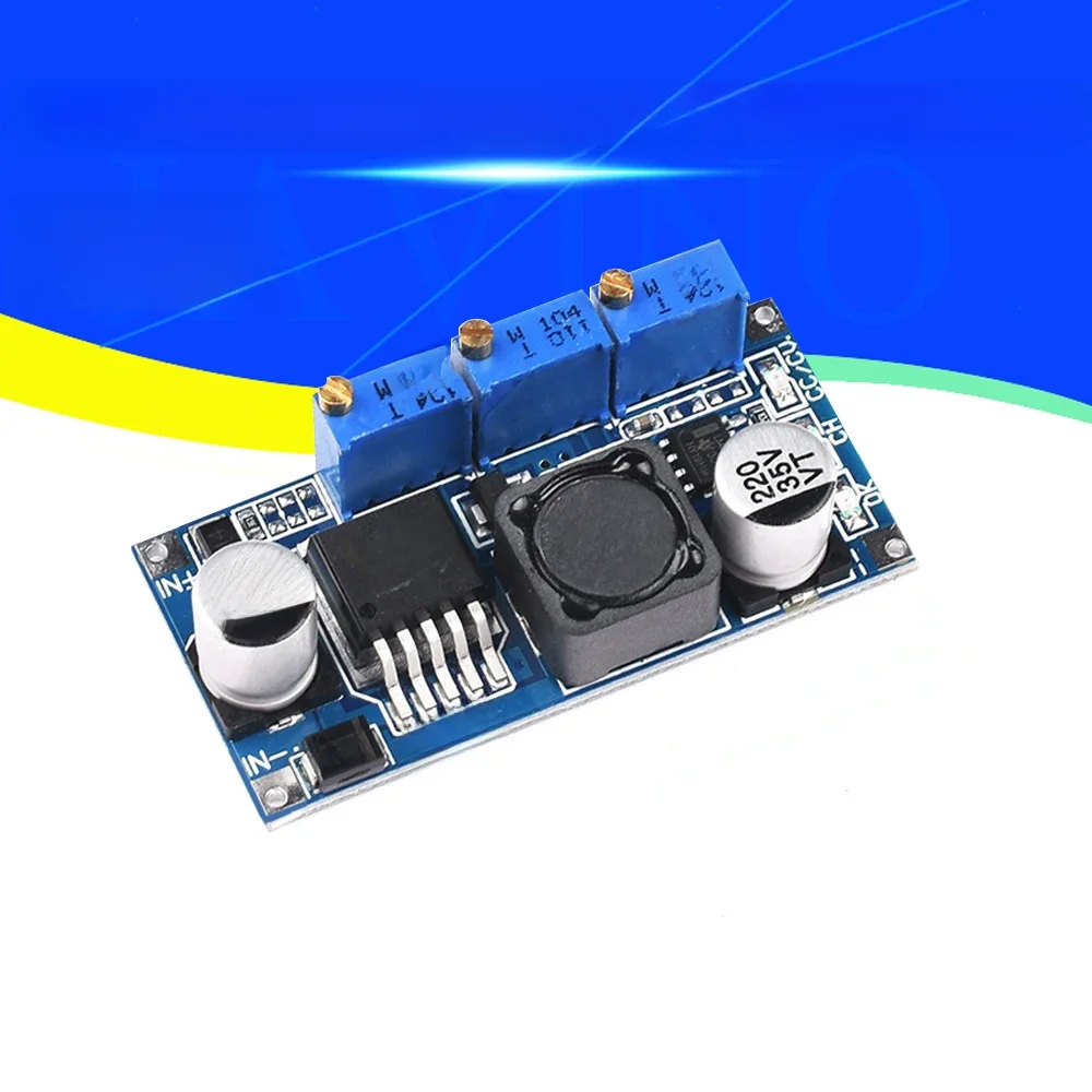 LM2596S sterownik LED DC-DC Step-down regulowany moduł zasilający CC/moc CV ładowarka regulowana LM2596 prąd stały — zdjęcie 2