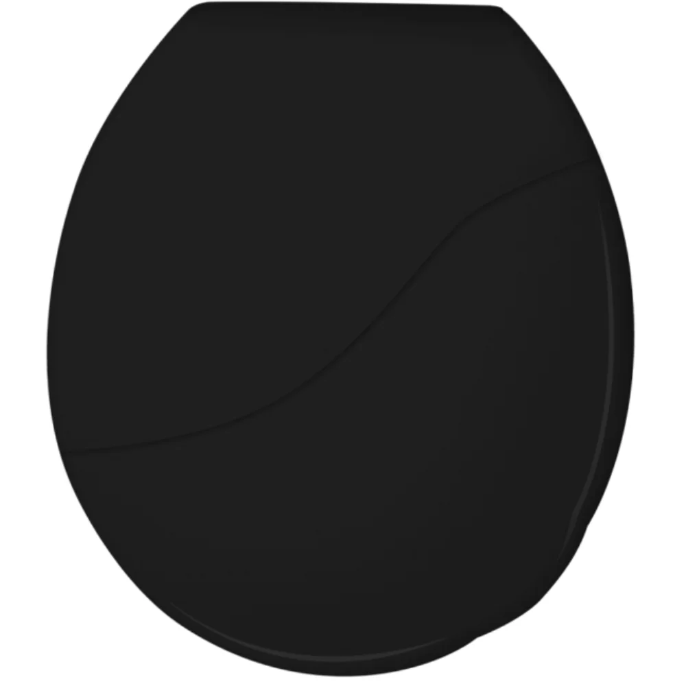Black Bellart Padded Sanitary Lid With Dimension: 449,2X385,3X41,5mm Durín