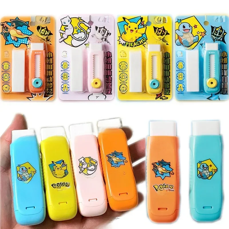 Pokemon Pikachu Radiergummi Squirtle Charizard Psyduck Briefpapier für Schüler Schul bedarf kreative