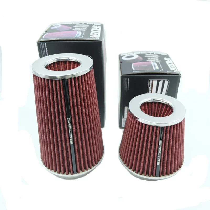 Samochodowy filtr powietrza o wysokim przepływie Filtr wlotowy Filtr wlotowy Sport Power Mesh Cone Zestaw indukcji zimnego powietrza Uniwersalne części samochodowe 76/89/101MM — zdjęcie 2