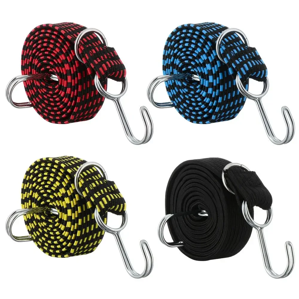 AliExpress Strong Stretching Luggage Rope Elastics Rubber Cord Hooks Fashion Luggage Roof Rack Bicycle Strap